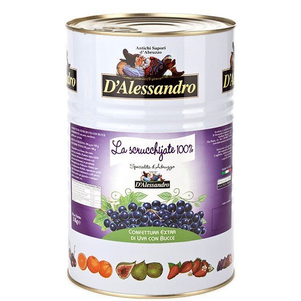 Confettura d'uva 100% scrucchijata D'Alessandro