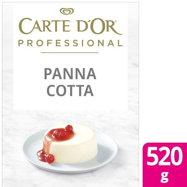 Carte dor panna cotta 520g