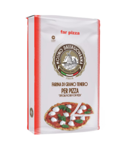 Farina S Rossa Tipo 00 10kg Molino Dallagiovanna W390 Per Lunhe Lievitazioni e biga