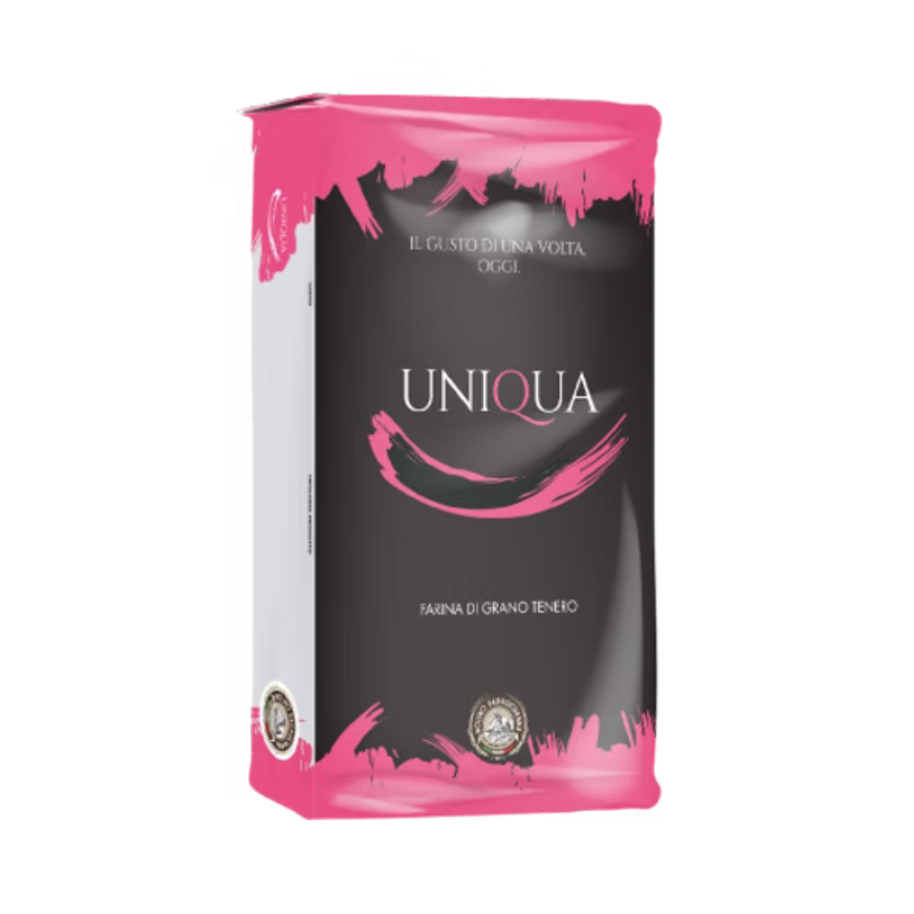 Farina Uniqua Magenta Tipo 2 da 10kg Molino Dallagiovanna W380-400 Per Biga, Lievito Madre e Grandi Lievitati